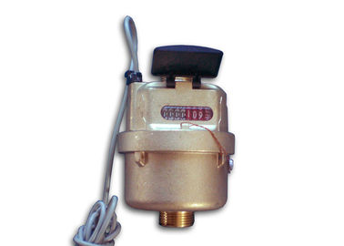 Otomatis Rotary Piston Water Meter, Meter Air Impuls Dingin LXH-15Y