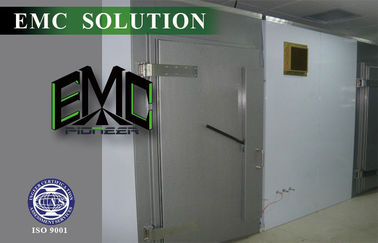 Industri Listrik / Manual Pintu RF Shielding Untuk Anechoic Chamber / ruang Shielding