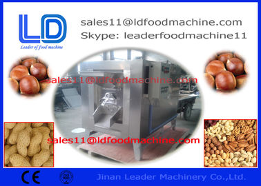 Nyaman Peanut Butter Line Produksi, DHL Listrik Pemanasan Peanut Roasting Machine