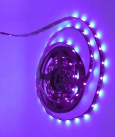 Fleksibel Sterilisasi Lampu LED Jalur Cahaya Kit SMD 5050 Purple 24 W adapter
