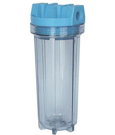 Tahan lama Perumahan Filter Plastik makanan / minuman kelas untuk penjernih air