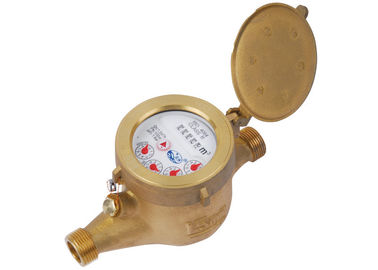 Dry Dial Type Multi Jet Water Meter Brass 5 digit Untuk Rumah Tangga LXSG-15E