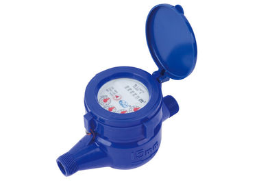 ABS Plastik Domestik Water Meter Magnetic Dry-dial Untuk Air Dingin LXSG-15EP