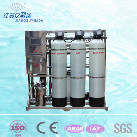 FRP Tank 500LPH desalinasi Reverse Osmosis Pengolahan Air Limbah Untuk Rumah