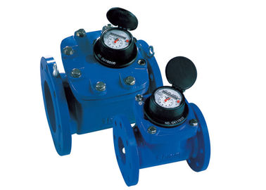 Cold Woltman Water Meter Dry-dial Tipe Magnetic Dengan Koneksi Flange LXLC-250B