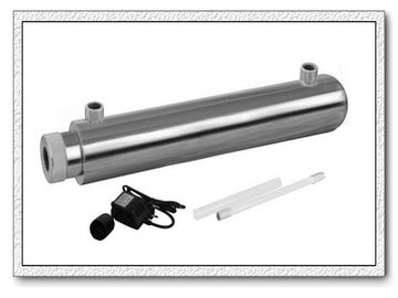 SS 304 Domestik UV Air Sterilizer Untuk Pengolahan Air Limbah, intensitas tinggi