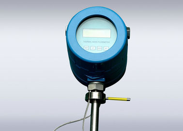 TMF Thermal Mass Flow Meter / Gas Flowmeter Untuk Limbah Industri TF100SAC DN100 CE, ISO