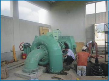 Power Plant Francis Hydro Turbine 320KW Micro Air Turbine Generator Panjang Umur
