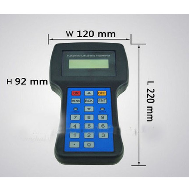 Handheld Ultrasonic Flow Meter A E 80FB User Friendly genggam Ultrasonic Flow Meter