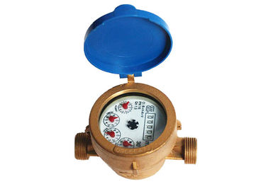 Wet-Dial Single Jet Water Meter, ISO 4064 Kelas B Meter Air Rumah LXSC