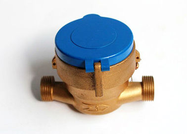 Wet-Dial Single Jet Water Meter, ISO 4064 Kelas B Meter Air Rumah LXSC