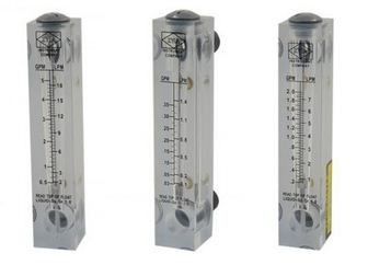 Inline Plastik Flow Meter Untuk Pengukuran Gas Dalam Pengolahan Air Peralatan